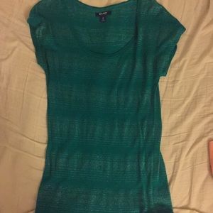 Old Navy green S shirt
